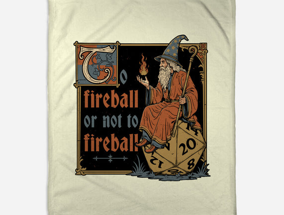 Medieval Wizard Fireball