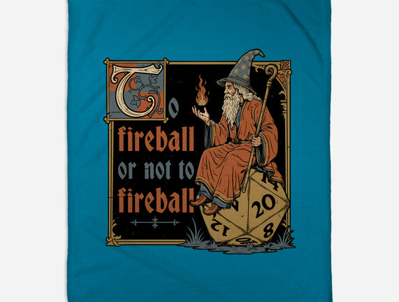 Medieval Wizard Fireball