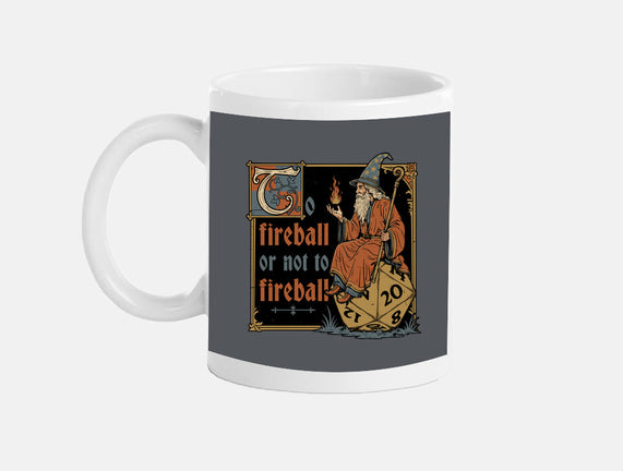 Medieval Wizard Fireball