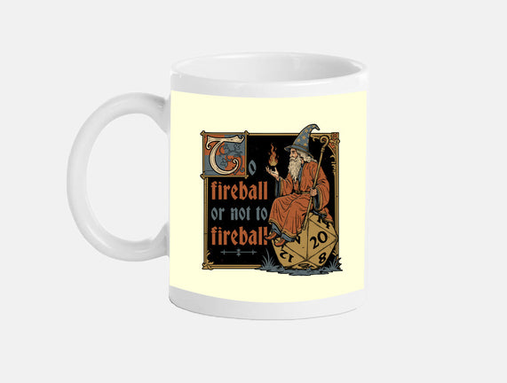 Medieval Wizard Fireball