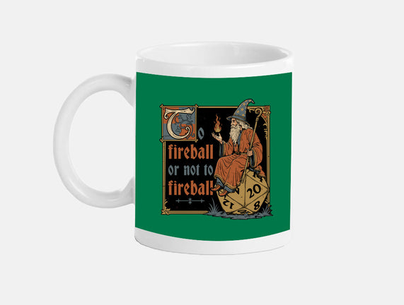 Medieval Wizard Fireball
