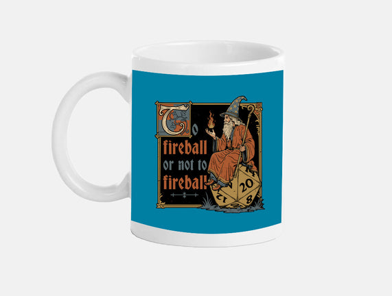 Medieval Wizard Fireball