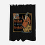 Medieval Wizard Fireball-None-Polyester-Shower Curtain-Studio Mootant
