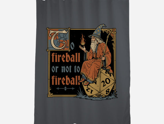 Medieval Wizard Fireball
