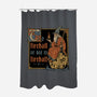 Medieval Wizard Fireball-None-Polyester-Shower Curtain-Studio Mootant