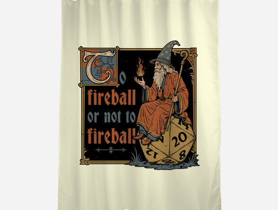 Medieval Wizard Fireball
