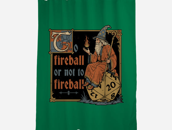Medieval Wizard Fireball