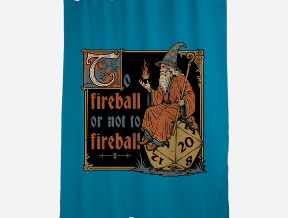 Medieval Wizard Fireball