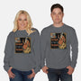 Medieval Wizard Fireball-Unisex-Crew Neck-Sweatshirt-Studio Mootant