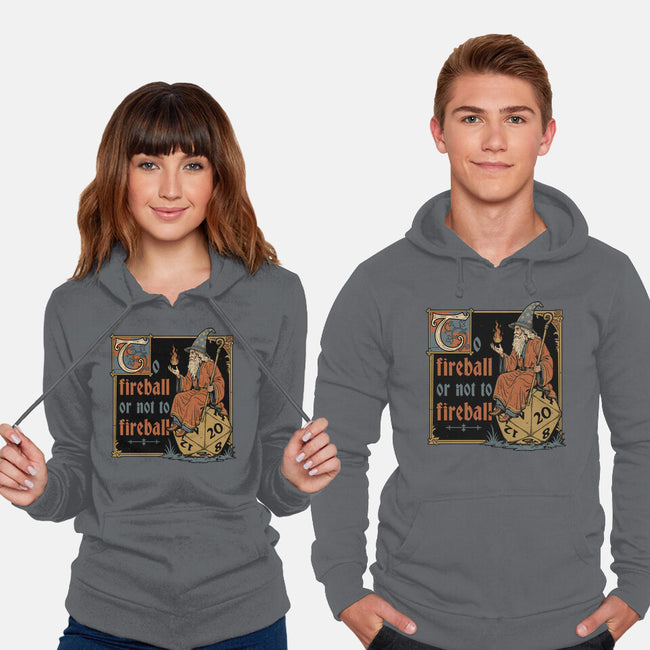 Medieval Wizard Fireball-Unisex-Pullover-Sweatshirt-Studio Mootant