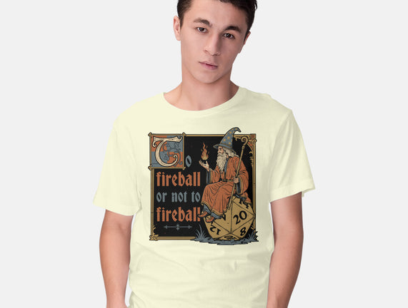Medieval Wizard Fireball