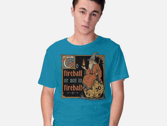 Medieval Wizard Fireball