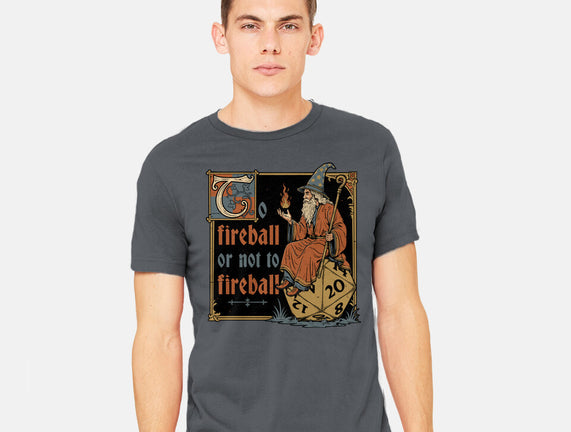 Medieval Wizard Fireball