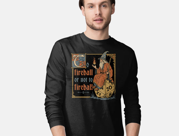 Medieval Wizard Fireball