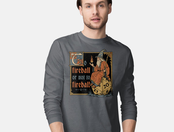 Medieval Wizard Fireball