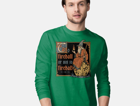 Medieval Wizard Fireball