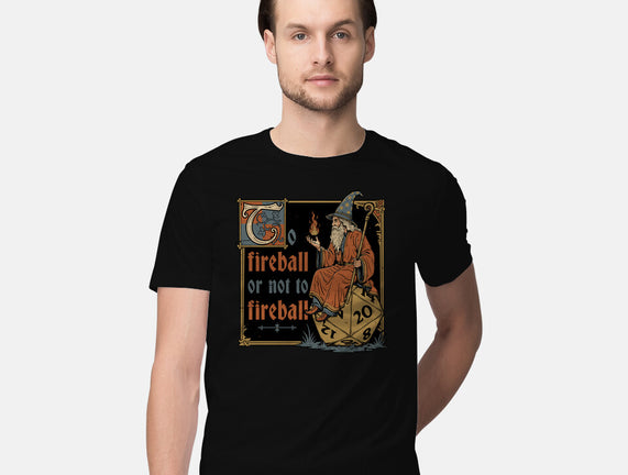 Medieval Wizard Fireball