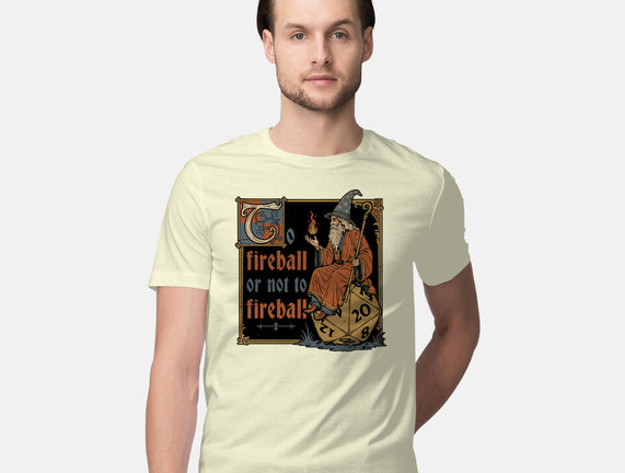 Medieval Wizard Fireball