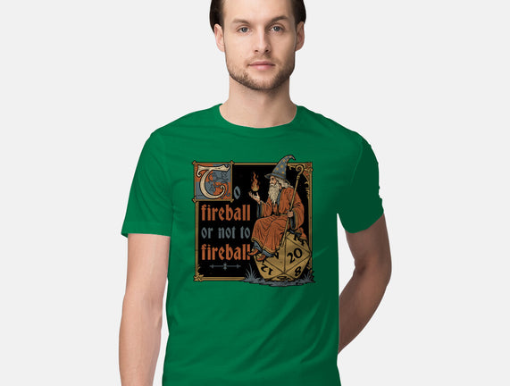 Medieval Wizard Fireball