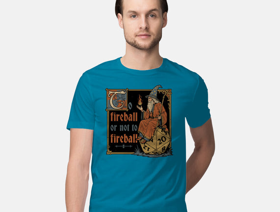 Medieval Wizard Fireball
