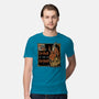 Medieval Wizard Fireball-Mens-Premium-Tee-Studio Mootant