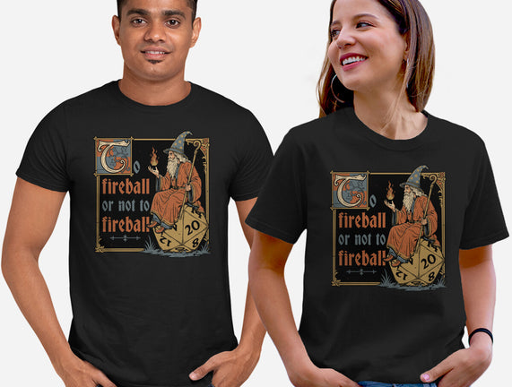 Medieval Wizard Fireball