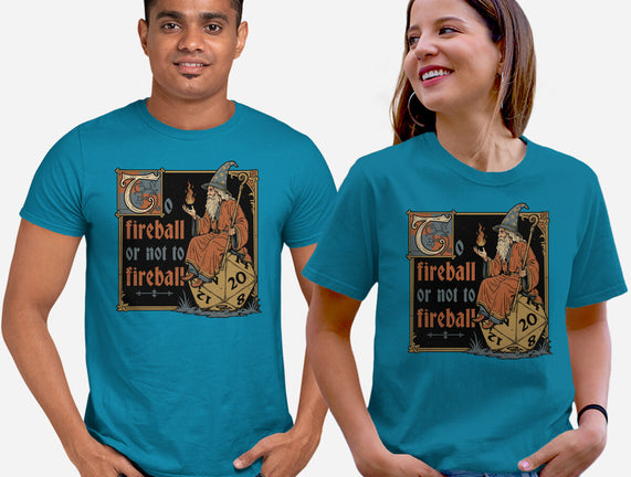 Medieval Wizard Fireball