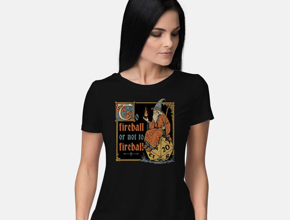 Medieval Wizard Fireball