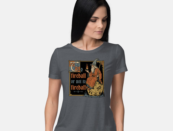 Medieval Wizard Fireball