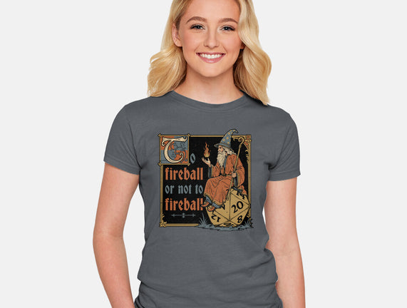 Medieval Wizard Fireball