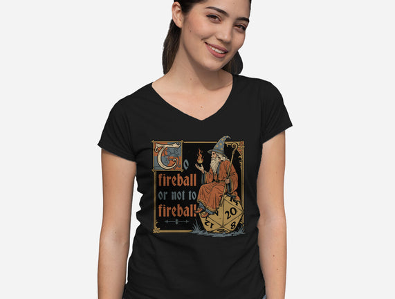 Medieval Wizard Fireball