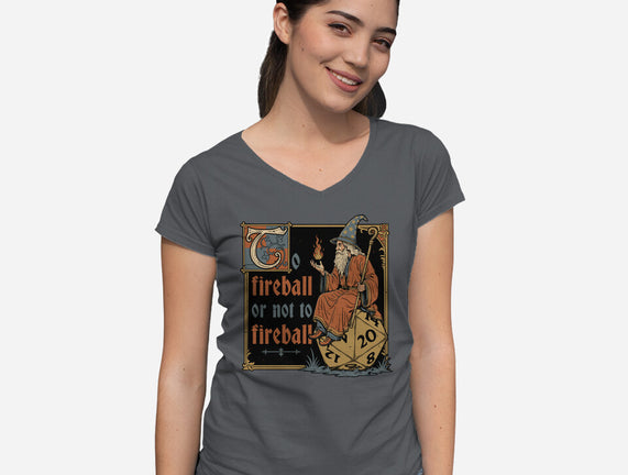 Medieval Wizard Fireball