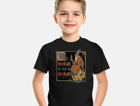 Medieval Wizard Fireball