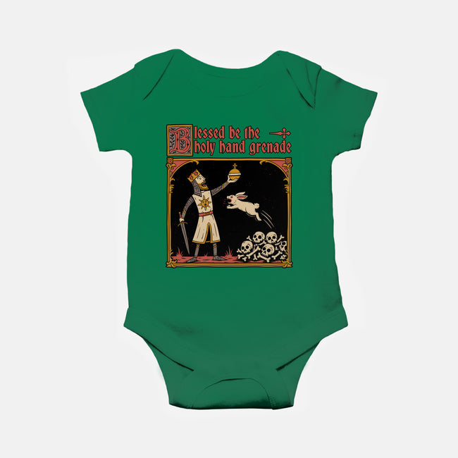 King Rabbit Medieval-Baby-Basic-Onesie-Studio Mootant