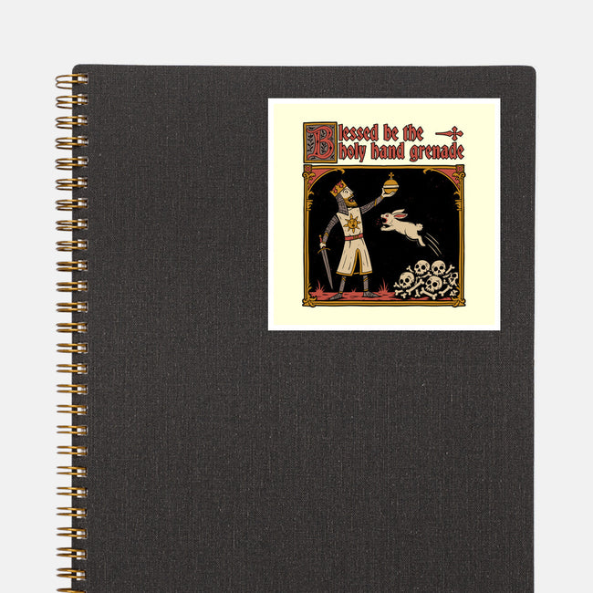 King Rabbit Medieval-None-Glossy-Sticker-Studio Mootant