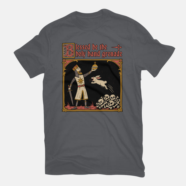 King Rabbit Medieval-Unisex-Basic-Tee-Studio Mootant