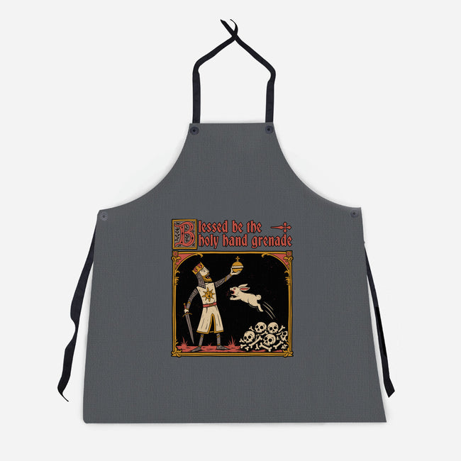 King Rabbit Medieval-Unisex-Kitchen-Apron-Studio Mootant
