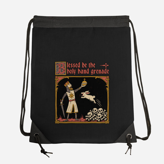 King Rabbit Medieval-None-Drawstring-Bag-Studio Mootant