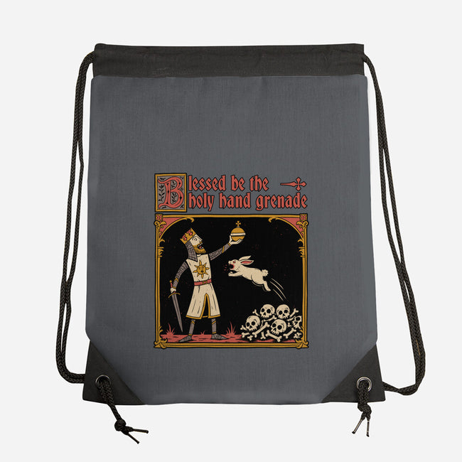 King Rabbit Medieval-None-Drawstring-Bag-Studio Mootant