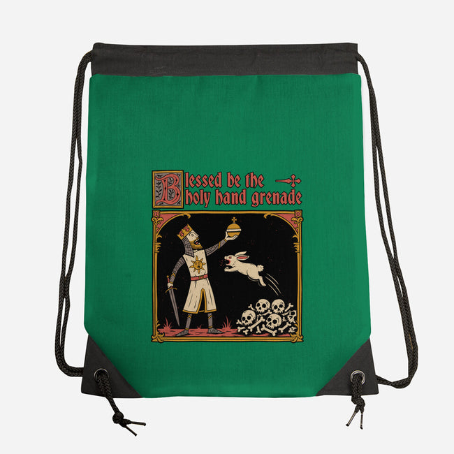 King Rabbit Medieval-None-Drawstring-Bag-Studio Mootant