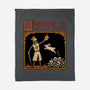 King Rabbit Medieval-None-Fleece-Blanket-Studio Mootant