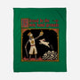 King Rabbit Medieval-None-Fleece-Blanket-Studio Mootant