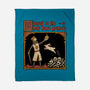 King Rabbit Medieval-None-Fleece-Blanket-Studio Mootant