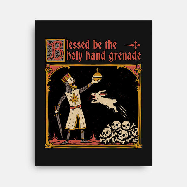 King Rabbit Medieval-None-Stretched-Canvas-Studio Mootant