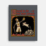 King Rabbit Medieval-None-Stretched-Canvas-Studio Mootant