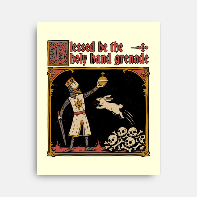 King Rabbit Medieval-None-Stretched-Canvas-Studio Mootant