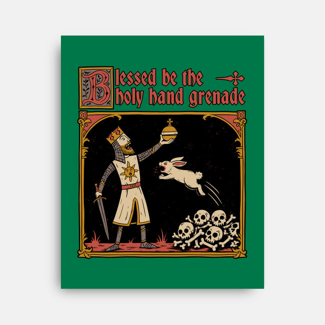 King Rabbit Medieval-None-Stretched-Canvas-Studio Mootant