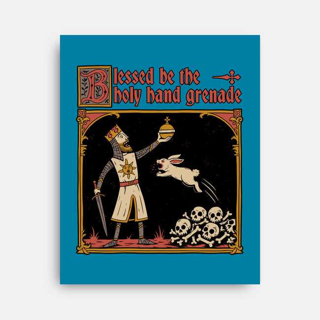 King Rabbit Medieval-None-Stretched-Canvas-Studio Mootant