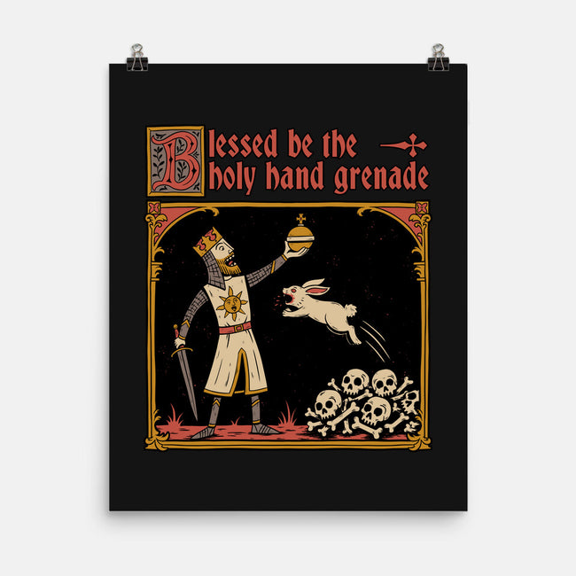 King Rabbit Medieval-None-Matte-Poster-Studio Mootant