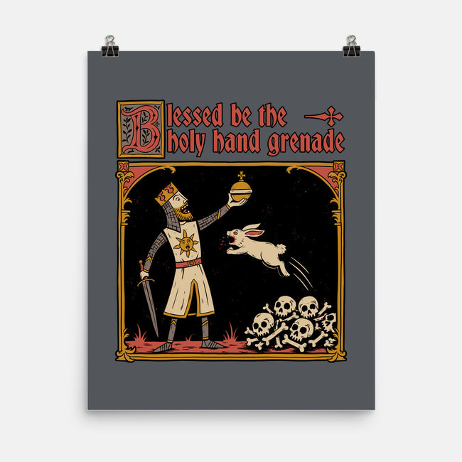 King Rabbit Medieval-None-Matte-Poster-Studio Mootant